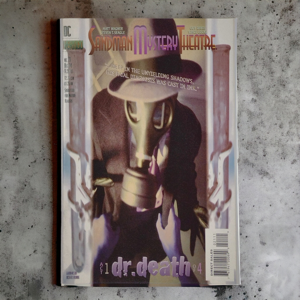 Sandman Mystery Theatre #21 Act 1 Dr. Death DC Vertigo Comic 1994